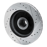 R1 Concepts 1990-2002 Chevrolet Astro Front Left Drilled & Slotted Silver Brake Rotor by R1 Concepts 631-48015L