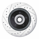 R1 Concepts 1990-2002 Chevrolet Astro Front Right Drilled & Slotted Silver Brake Rotor by R1 Concepts 631-48015R
