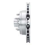 R1 Concepts 1990-2002 Chevrolet Astro Front Right Drilled & Slotted Silver Brake Rotor by R1 Concepts 631-48015R