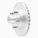 R1 Concepts 1991-2003 Chevrolet S10 Front Right Drilled & Slotted Silver Brake Rotor by R1 Concepts 631-48016R