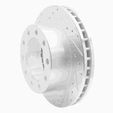 R1 Concepts 1990-2006 Chevrolet C3500HD Front Left/Rear Left Drilled & Slotted Silver Brake Rotor by R1 Concepts 631-48017L