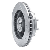 R1 Concepts 1993-1995 Chevrolet G30 Front Left Drilled & Slotted Silver Brake Rotor by R1 Concepts 631-48021L