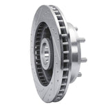 R1 Concepts 1993-1995 Chevrolet G30 Front Right Drilled & Slotted Silver Brake Rotor by R1 Concepts 631-48021R