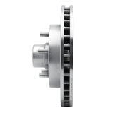 R1 Concepts 1992-2002 Chevrolet Suburban 1500 Front Left Drilled & Slotted Silver Brake Rotor by R1 Concepts 631-48022L