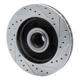 R1 Concepts 1992-2002 Chevrolet Suburban 1500 Front Left Drilled & Slotted Silver Brake Rotor by R1 Concepts 631-48022L