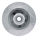 R1 Concepts 1992-2002 Chevrolet C1500 Suburban Front Right Drilled & Slotted Silver Brake Rotor by R1 Concepts 631-48022R