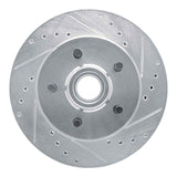 R1 Concepts 1992-2002 Chevrolet C1500 Suburban Front Right Drilled & Slotted Silver Brake Rotor by R1 Concepts 631-48022R