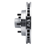 R1 Concepts 1992-2002 Chevrolet C1500 Suburban Front Right Drilled & Slotted Silver Brake Rotor by R1 Concepts 631-48022R