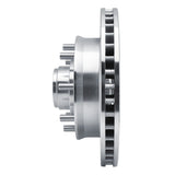 R1 Concepts 1992-2002 Chevrolet C2500 Front Right Drilled & Slotted Silver Brake Rotor by R1 Concepts 631-48023R