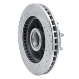 R1 Concepts 1992-2002 Chevrolet C2500 Front Right Drilled & Slotted Silver Brake Rotor by R1 Concepts 631-48023R