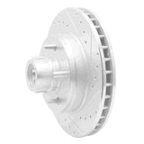 R1 Concepts 1993-1995 Chevrolet G10 Front Right Drilled & Slotted Silver Brake Rotor by R1 Concepts 631-48024R