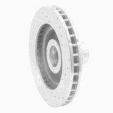 R1 Concepts 1993-1995 Chevrolet G10 Front Right Drilled & Slotted Silver Brake Rotor by R1 Concepts 631-48024R