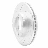 R1 Concepts 1994-2006 Chevrolet C3500HD Front Left Drilled & Slotted Silver Brake Rotor by R1 Concepts 631-48027L