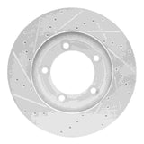 R1 Concepts 1994-2006 Chevrolet C3500HD Front Right Drilled & Slotted Silver Brake Rotor by R1 Concepts 631-48027R
