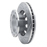 R1 Concepts 1994-2006 Chevrolet C3500HD Rear Right Drilled & Slotted Silver Brake Rotor by R1 Concepts 631-48028R