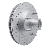 R1 Concepts 1994-2002 Chevrolet Express 2500 Front Right Drilled & Slotted Silver Brake Rotor by R1 Concepts 631-48031R