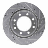 R1 Concepts 1985-2006 Chevrolet P30 Front Left Drilled & Slotted Silver Brake Rotor by R1 Concepts 631-48033L