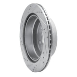 R1 Concepts 1998-2005 Chevrolet S10 Rear Right Drilled & Slotted Silver Brake Rotor by R1 Concepts 631-48035R
