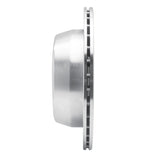 R1 Concepts 1999-2007 Chevrolet Silverado 1500 HD Rear Left Drilled & Slotted Silver Brake Rotor by R1 Concepts 631-48037L