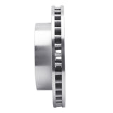 R1 Concepts 1999-2020 Cadillac DeVille Front Right Drilled & Slotted Silver Brake Rotor by R1 Concepts 631-48038R