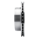 R1 Concepts 1999-2025 Chevrolet Express 3500 Rear Left Drilled & Slotted Silver Brake Rotor by R1 Concepts 631-48039L