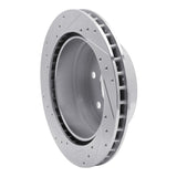 R1 Concepts 2000-2014 Cadillac Escalade EXT Rear Right Drilled & Slotted Silver Brake Rotor by R1 Concepts 631-48041R