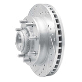 R1 Concepts 2001-2002 Chevrolet Express 2500 Front Left Drilled & Slotted Silver Brake Rotor by R1 Concepts 631-48042L