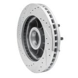 R1 Concepts 2001-2002 Chevrolet Express 3500 Front Right Drilled & Slotted Silver Brake Rotor by R1 Concepts 631-48042R