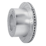 R1 Concepts 2001-2010 Chevrolet Express 3500 Rear Left Drilled & Slotted Silver Brake Rotor by R1 Concepts 631-48043L