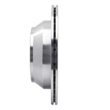 Dynamic Friction 2002-2009 Buick Rainier Rear Right Drilled & Slotted Silver Brake Rotor by Dynamic Friction Company 631-48045R