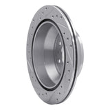 Dynamic Friction 2002-2009 Buick Rainier Rear Right Drilled & Slotted Silver Brake Rotor by Dynamic Friction Company 631-48045R