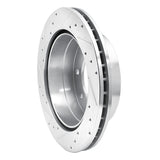 Dynamic Friction 2003-2005 Chevrolet Suburban 2500 Rear Right Drilled & Slotted Silver Brake Rotor by Dynamic Friction Company 631-48048R