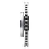 Dynamic Friction 2006-2009 Buick Rainier Front Right Drilled & Slotted Silver Brake Rotor by Dynamic Friction Company 631-48052R