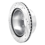 Dynamic Friction 2011-2025 Chevrolet Suburban 3500 HD Rear Right Drilled & Slotted Silver Brake Rotor by Dynamic Friction Company 631-48061R
