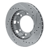 R1 Concepts 1971-1991 Chevrolet K20 Front Left Drilled & Slotted Silver Brake Rotor by R1 Concepts 631-48064L
