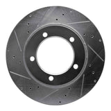 R1 Concepts 1998-2006 Workhorse P30 Front Left Drilled & Slotted Silver Brake Rotor by R1 Concepts 631-48066L