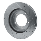 R1 Concepts 1998-2006 Workhorse P30 Front Left Drilled & Slotted Silver Brake Rotor by R1 Concepts 631-48066L