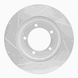 R1 Concepts 1998-2006 Workhorse P30 Front Right Drilled & Slotted Silver Brake Rotor by R1 Concepts 631-48066R
