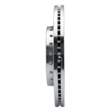 Dynamic Friction 2009-2020 Chevrolet Tahoe Front Left Drilled & Slotted Silver Brake Rotor by Dynamic Friction Company 631-48091L