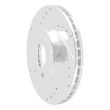 R1 Concepts 1990-1993 Asuna Sunfire Front Left Drilled & Slotted Silver Brake Rotor by R1 Concepts 631-50000L