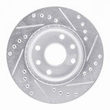 R1 Concepts 1990-1993 Asuna Sunfire Front Left Drilled & Slotted Silver Brake Rotor by R1 Concepts 631-50000L