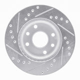 R1 Concepts 1990-1993 Asuna Sunfire Front Right Drilled & Slotted Silver Brake Rotor by R1 Concepts 631-50000R