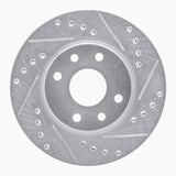 R1 Concepts 1990-1993 Asuna Sunfire Front Right Drilled & Slotted Silver Brake Rotor by R1 Concepts 631-50000R