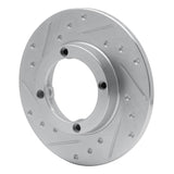 R1 Concepts 1985-1994 Chevrolet Sprint Front Left Drilled & Slotted Silver Brake Rotor by R1 Concepts 631-50001L