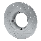 R1 Concepts 1985-1994 Chevrolet Sprint Front Left Drilled & Slotted Silver Brake Rotor by R1 Concepts 631-50001L