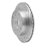 R1 Concepts 1989-2001 Chevrolet Metro Front Right Drilled & Slotted Silver Brake Rotor by R1 Concepts 631-50002R