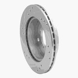 R1 Concepts 1989-2001 Chevrolet Metro Front Right Drilled & Slotted Silver Brake Rotor by R1 Concepts 631-50002R