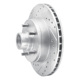 R1 Concepts 1991-1996 Buick Roadmaster Front Left Drilled & Slotted Silver Brake Rotor by R1 Concepts 631-51000L
