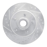 R1 Concepts 1991-1996 Buick Roadmaster Front Left Drilled & Slotted Silver Brake Rotor by R1 Concepts 631-51000L