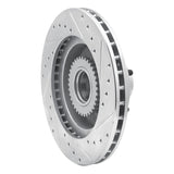 R1 Concepts 1991-1996 Buick Roadmaster Front Left Drilled & Slotted Silver Brake Rotor by R1 Concepts 631-51000L